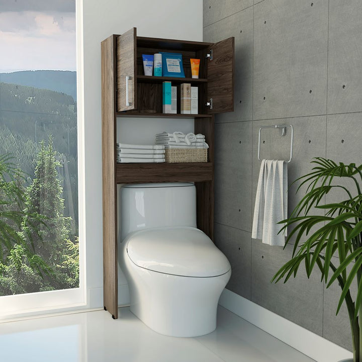 Ahorrador de Espacio Barcelona Color Coñac Para Baño