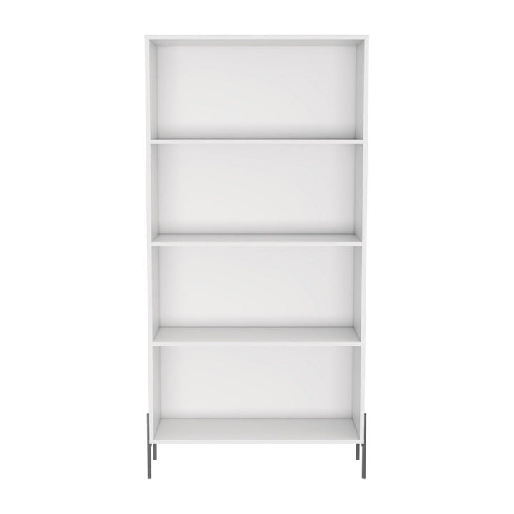Librero White Collection Color Blanco Para Oficina