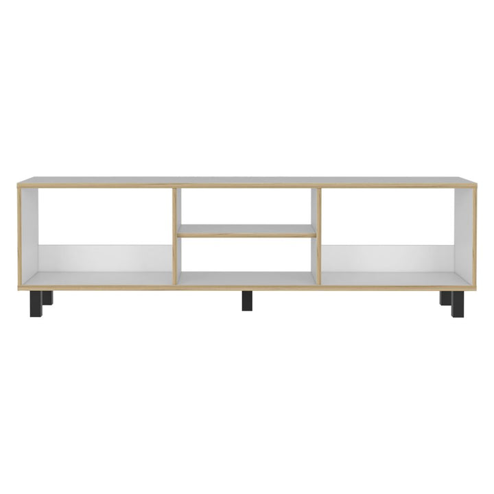 Rack para TV Nomik Texas Color Blanco Canto y Duna Para Sala De Estar